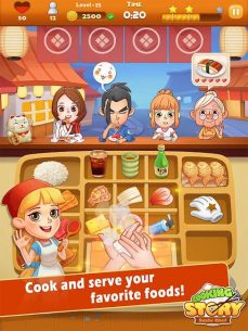 Sushi Master – Cooking story 4.0.2 Apk + Mod for Android 5