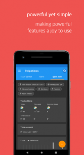 Swipetimes › Time tracker · Work log (PRO) 10.7.1 Apk for Android 5