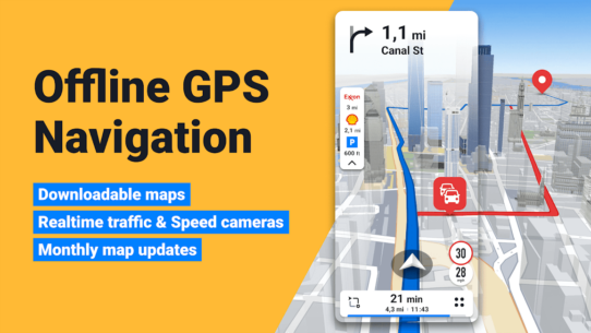 Sygic GPS Navigation & Maps (PREMIUM) 23.7.1 Apk for Android 1