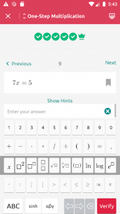Symbolab Practice (PRO) 2.7.5 Apk for Android 3