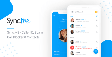 sync me caller id block cover