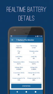 T Battery Pro Monitor 2.2 Apk for Android 2