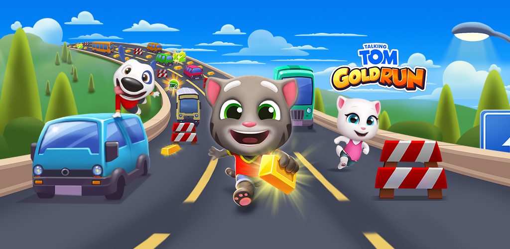 talking tom gold run android cover