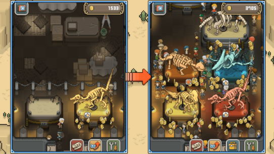 TAP! DIG! MY MUSEUM! 1.9.5 Apk + Mod for Android 5