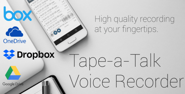 tape a talk pro voice recorder cover