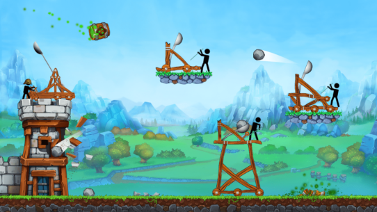 The Catapult – Stick man Throw 1.1.2 Apk + Mod for Android 4