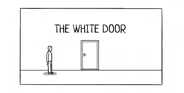 the white door cover