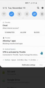 Throttle : Lite firewall 1.6 Apk for Android 2
