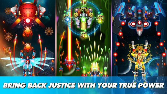 Thunder Fighter Superhero 9.1 Apk + Mod for Android 5