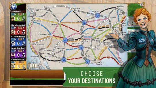 Ticket to Ride 2.7.6.6648 Apk + Mod + Data for Android 2