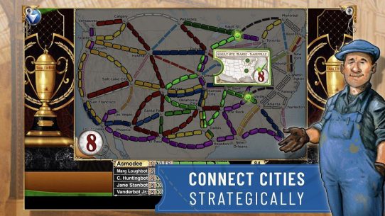 Ticket to Ride 2.7.6.6648 Apk + Mod + Data for Android 5