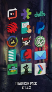 Tigad Pro Icon Pack 3.3.8 Apk for Android 2