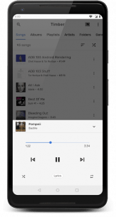 TimberX Music Player 1.9 Apk for Android 4