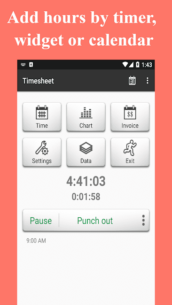 Timesheet – Work Hours Tracker (UNLOCKED) 13.4.3 Apk for Android 1