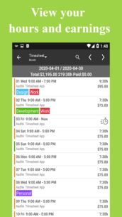 Timesheet – Work Hours Tracker (UNLOCKED) 13.4.22 Apk for Android 3