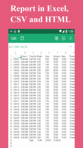 Timesheet – Work Hours Tracker (UNLOCKED) 13.4.22 Apk for Android 4