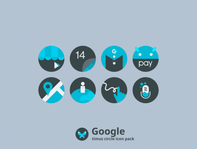 Timus Circle: Dark Icon Pack 13.1 Apk for Android 3
