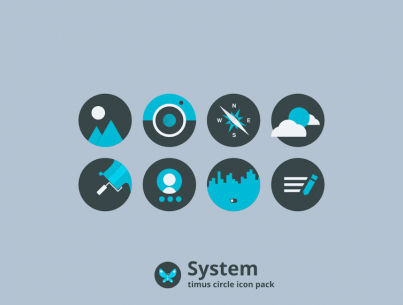 Timus Spin: Dark Icon Pack 13.2 Apk for Android 4