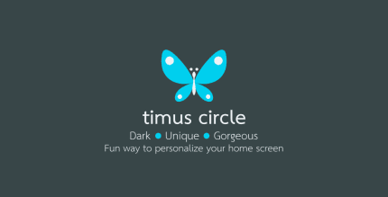 timus spin dark icon pack cover