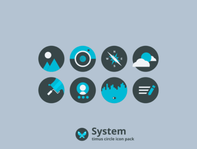 Timus Spin: Dark Icon Pack 13.9 Apk for Android 4