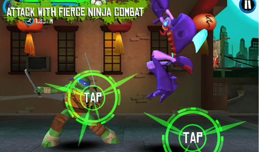 TMNT: ROOFTOP RUN 3.0.9 Apk + Mod for Android 5