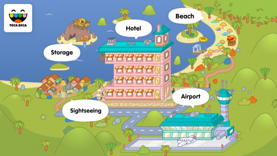 Toca Life: Vacation 1.3 Apk + Data for Android 5