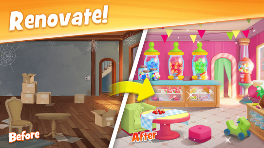 Town Story: Renovation & Match-3 Puzzle Game 1.0.2 Apk + Mod for Android 2