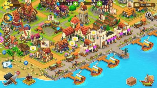 Town Village: Farm Build City 1.13.1 Apk + Mod for Android 5