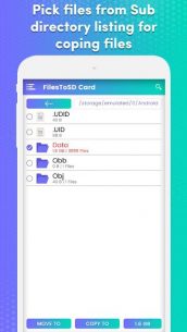 Transfer phone to SD Card – FilesToSd Card 1.5 Apk for Android 4