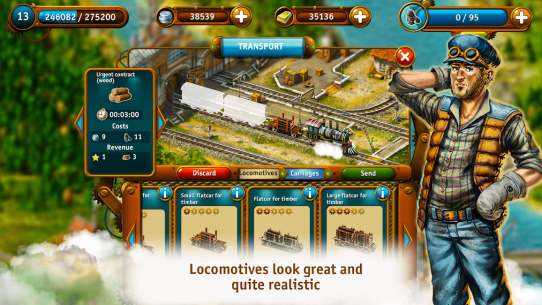 Transport Empire: Steam Tycoon 3.0.83 Apk + Mod for Android 3