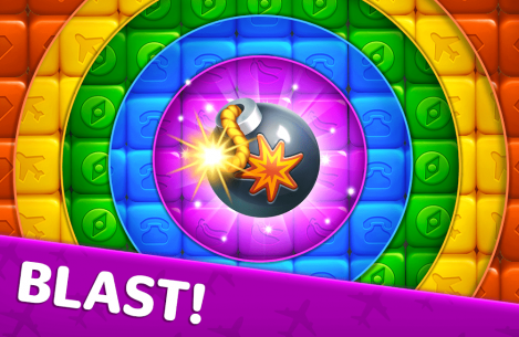 Traveling Blast: Match & Crash Blocks with Friends 1.5.1 Apk + Mod for Android 5