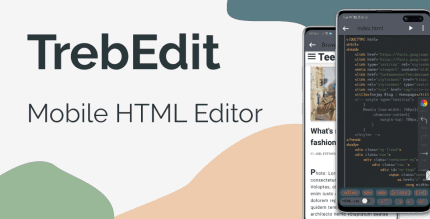trebedit html editor cover