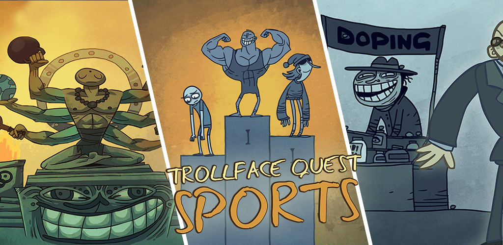 troll face quest sports puzzle cover