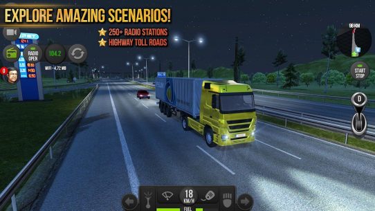 Truck Simulator: Europe 1.3.4 Apk + Mod + Data for Android 2