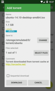 tTorrent 1.8.8 Apk + Mod for Android 5