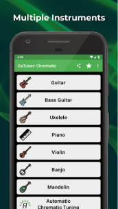 Guitar Tuner, Bass, Violin, Banjo & more | DaTuner (PRO) 3.300 Apk for Android 2