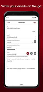 Private Encrypted Email Tuta 3.121.4 Apk for Android 3