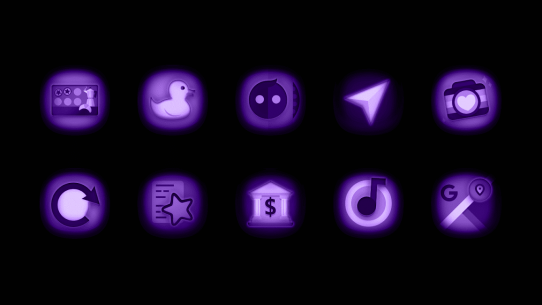 Ultraviolet – Stealth Purple Icon Pack 2.0 Apk for Android 2