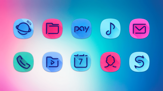 Dark Unicorn Icon Pack 15.0.1 Apk for Android 2