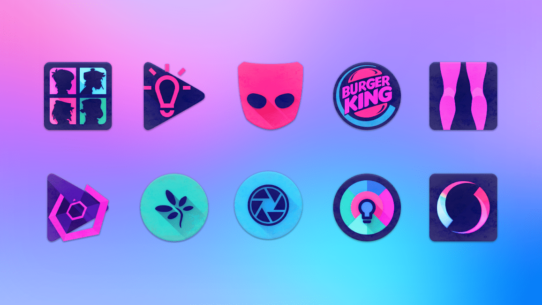 Dark Unicorn Icon Pack 15.0.1 Apk for Android 3