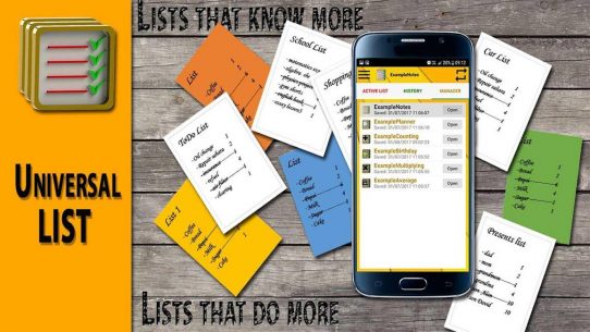 Universal List Pro – Ideas list. 27.0.0 Apk for Android 1