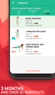 Upper body workout for women – Beautiful breast 2.1.3 Apk for Android 2