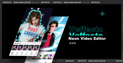 veffecto neon video effects cover