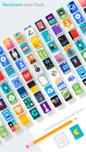 Verticons Icon Pack 2.4.7 Apk for Android 2