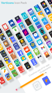 Verticons Icon Pack 2.4.8 Apk for Android 3