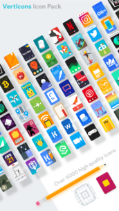 Verticons Icon Pack 2.4.8 Apk for Android 4