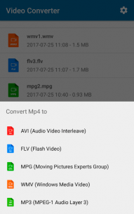 Video Converter: MP3 AVI MPEG GIF FLV WMV MP4 47.0 Apk for Android 2