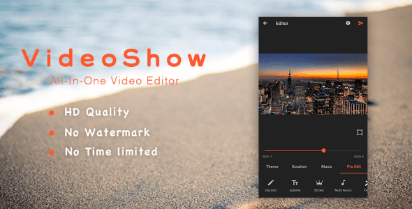 videoshow pro video editor cover