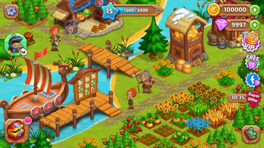 Vikings and Dragon Island Farm 1.47 Apk + Mod for Android 2