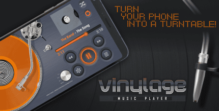 vinylage audio player cover